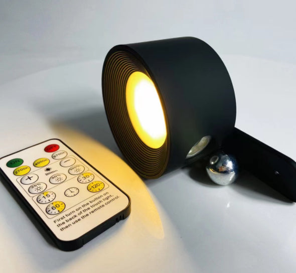 Magnetic LED wall lamp
