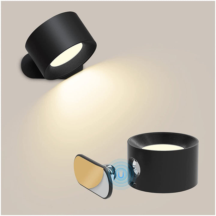 Magnetic LED wall lamp